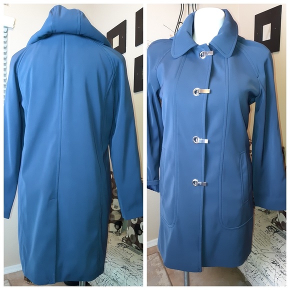 London Fog All Weather Coat size L - Picture 2 of 8